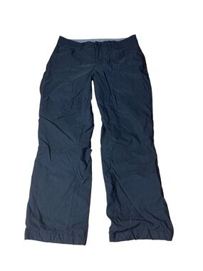 Eddie Bauer Men’s Fleece Lined Tech Pants Black 32x32 Hiking Cargo Outdoor